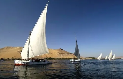 Felukenfahrt auf dem Nil Assuan